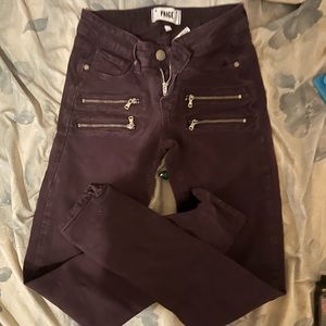 $295 Paige Skinny Jeans Size 23 Worn Twice
